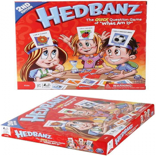 K Toys | HedBanz Game 2nd Edition The Quick Question Game of What Am I?