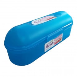 K Stationery | Lunch & Munch Lunch Box | 700 ml Blue Color