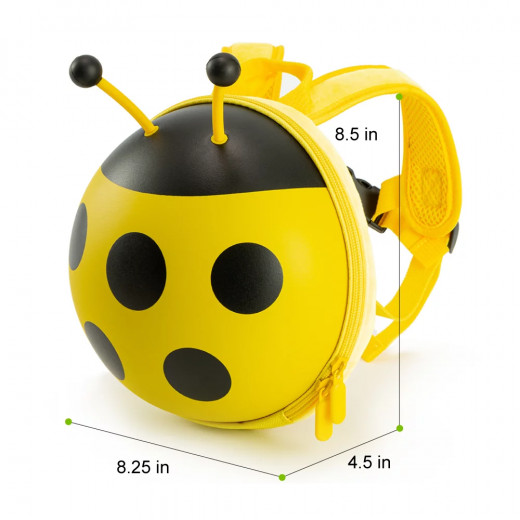 Supercute ladybug backpack, Yellow Color