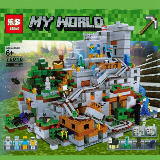 K Toys | My World Bricks 2688 PCS