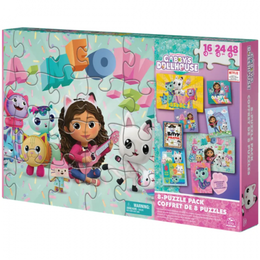 K Toys | Gabbys Doll House 8-Puzzle Pack