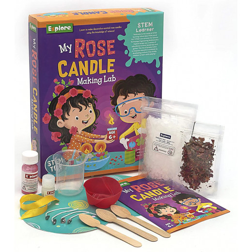 Play Craft | My Rose Candle Making Lab