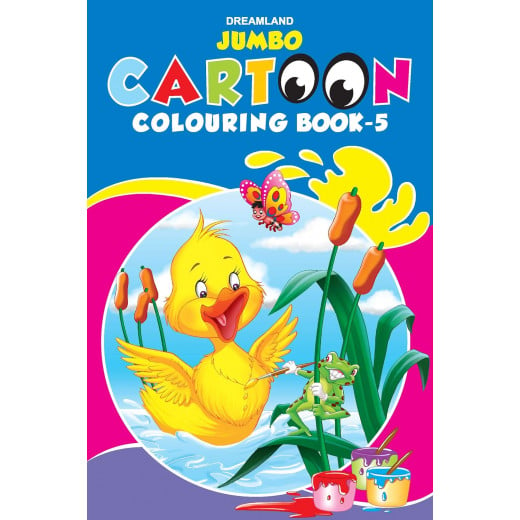 Dreamland jumbo cartoon coloring book