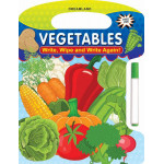 Dreamland | Write And Wipe Book | Vegetables | An Early Learning Book For Kids