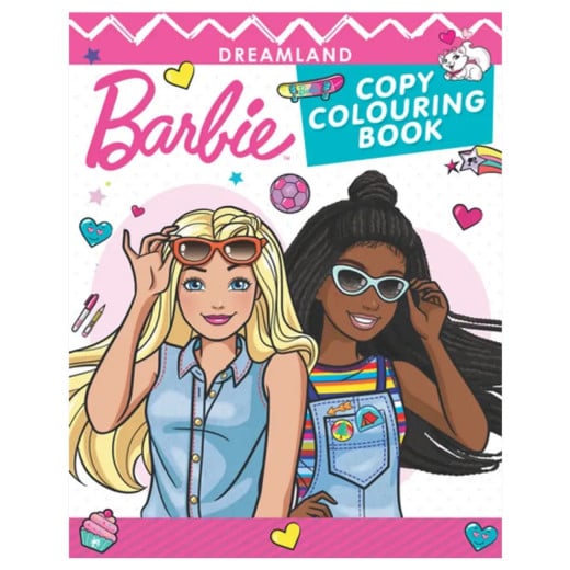 Dreamland Barbie Copy Coloring Book