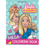Dreamland Barbie Dreamhouse Adventures Mega Coloring Book