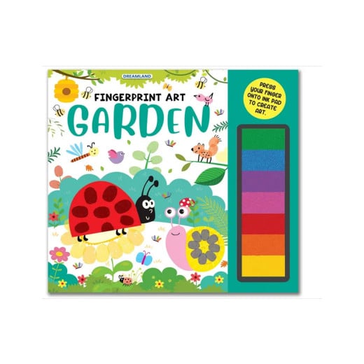 Dreamland | fingerprint art activity book for children