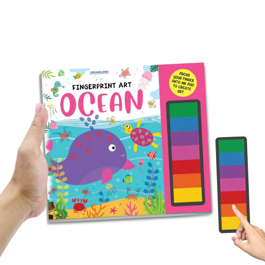 Dreamland | Ocean Fingerprint Art Activity Book for Children