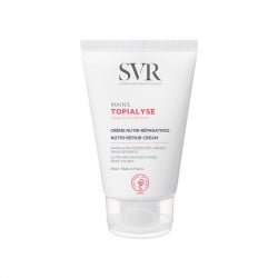 SVR Laboratoires Topialyse Mains, 50 Ml, Nutri-repair Hands Cream, Damaged Or Dry Skin