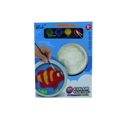 Stoys Small Disk Fish Painting