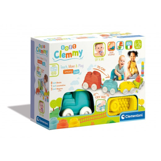 soft Clemmy Touch, Move & Play Sensory Train