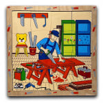 Professions: Carpenter puzzle game