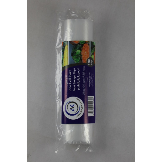 Marwa Small Roll Freezing Bags, transparent, 18*30, 100