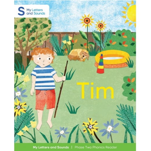 Tim: My Letters and Sounds Phase Two Phonics Reader