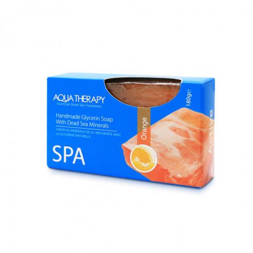 Aqua Therapy Hand Made Glycerine Soap ( Orange), 180g