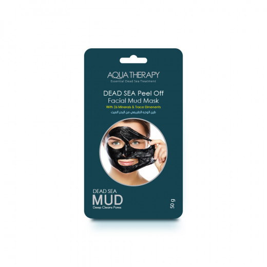 Aqua Therapy Dead Sea Peel-off Face  Mask, 50g [Sachet]