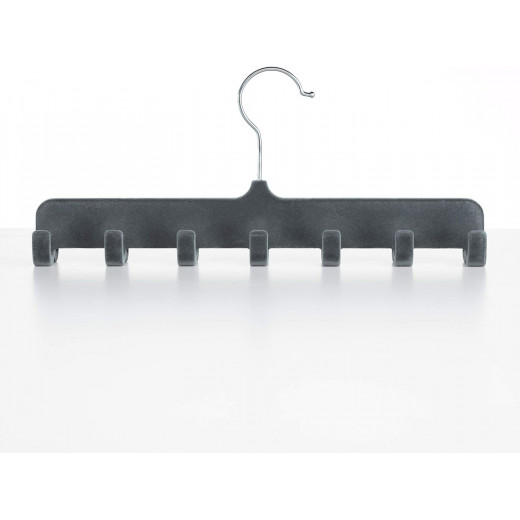 Rayen | Belt Hanger | Capacity for 14 units | Dark grey colors | Belt-hanging hanger or other accessories | Dimensions: 31.5 x 14.4 x 4.5 cm