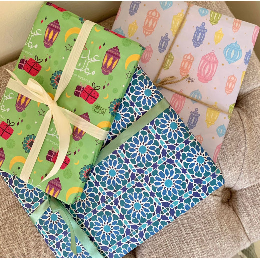 set of 12 sheets - Giftwrap