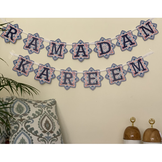 زينة باحرف رمضان كريم
