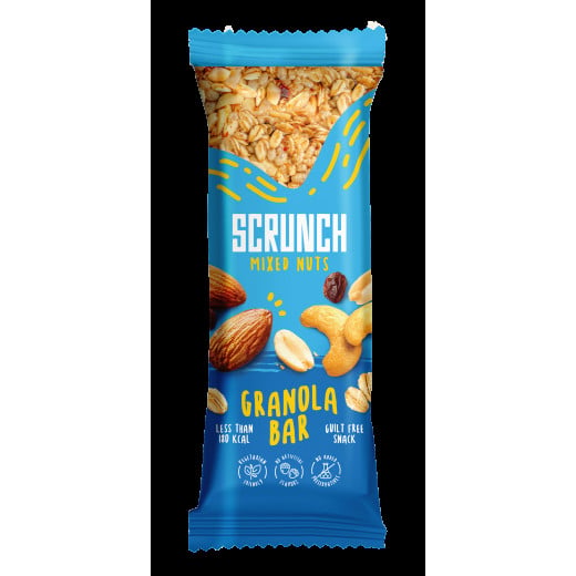 Scrunch Granola Bar Mixed Nuts